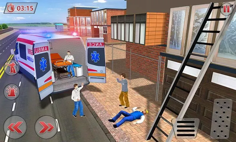 Ambulance Robot City Rescue Screenshots