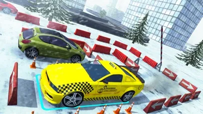 Xmas Taxi Parking Simulator 3D - Snow Drive 2017應用截圖