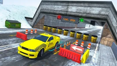 Xmas Taxi Parking Simulator 3D - Snow Drive 2017應用截圖