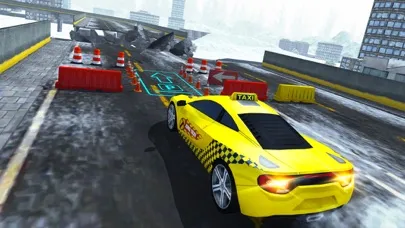Xmas Taxi Parking Simulator 3D - Snow Drive 2017應用截圖