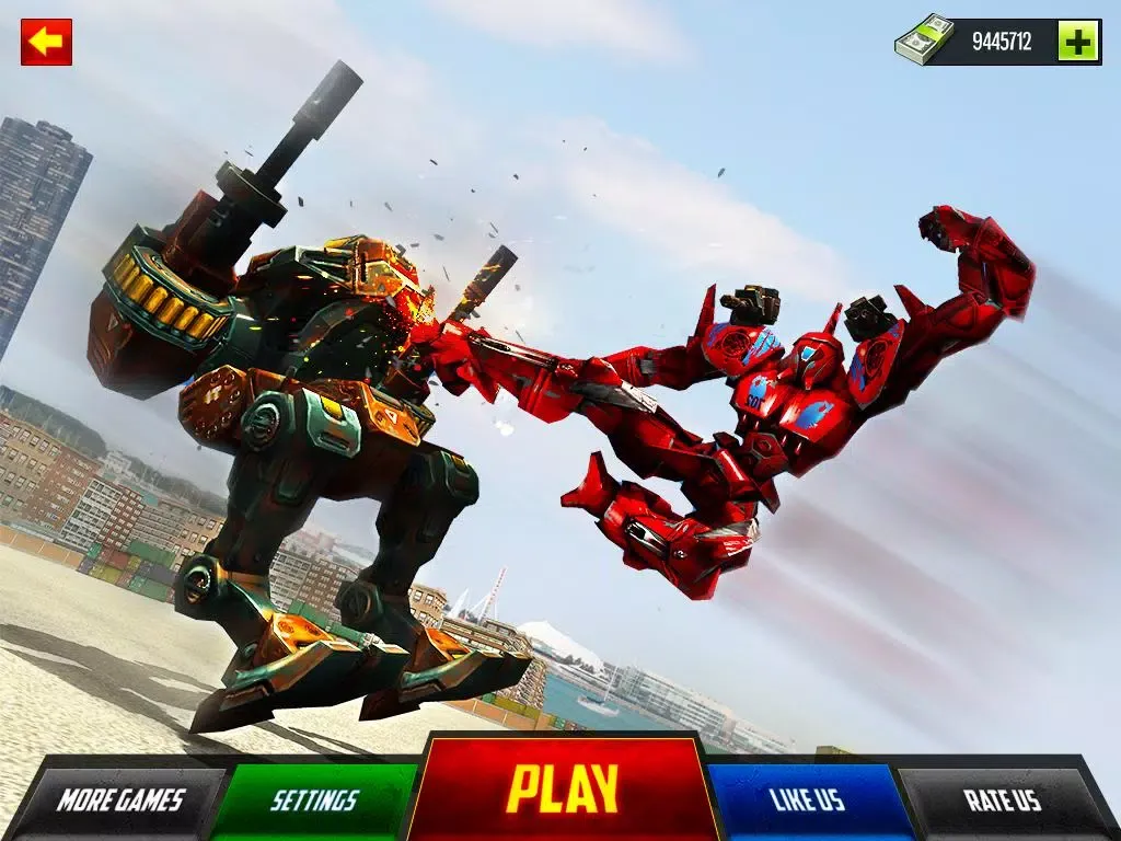 Robot Car War Transform Fight Screenshots