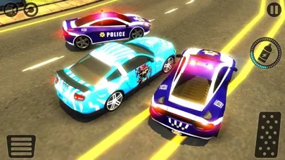 Police Car Chase Smash vs Criminal Gangster Escape Screenshots
