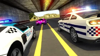 Police Car Chase Smash vs Criminal Gangster Escape Screenshots