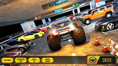 Multi Storey Monster Truck Parking Simulator 2017 Ekran Görüntüleri