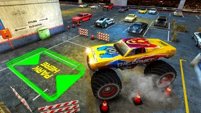 Multi Storey Monster Truck Parking Simulator 2017 Ekran Görüntüleri
