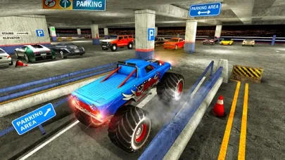 Multi Storey Monster Truck Parking Simulator 2017 Ekran Görüntüleri
