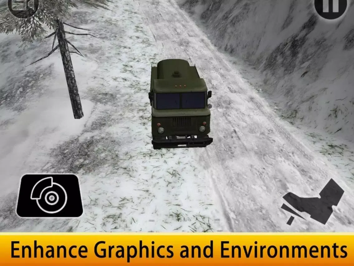 Challenge Driving ArmyTruck iPad  स्क्रीनशॉट