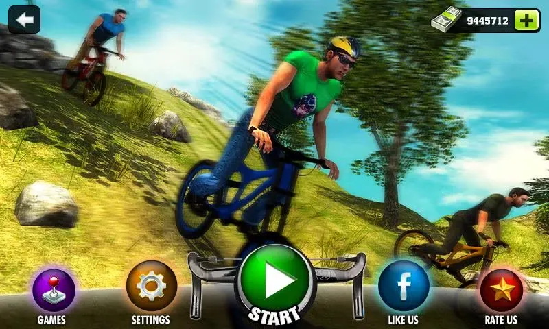 Zrzuty ekranu Uphill Offroad Bicycle Rider