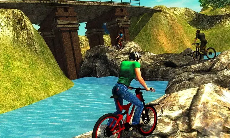 Zrzuty ekranu Uphill Offroad Bicycle Rider