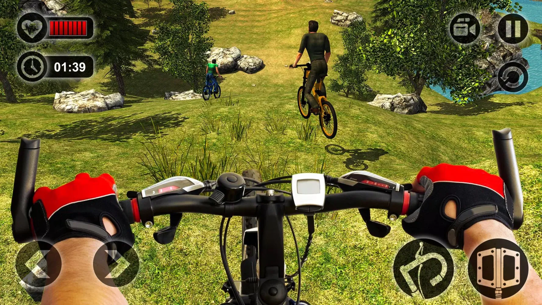 Zrzuty ekranu Uphill Offroad Bicycle Rider