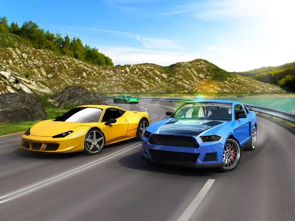 Real Turbo Car Racing 3D Screenshots