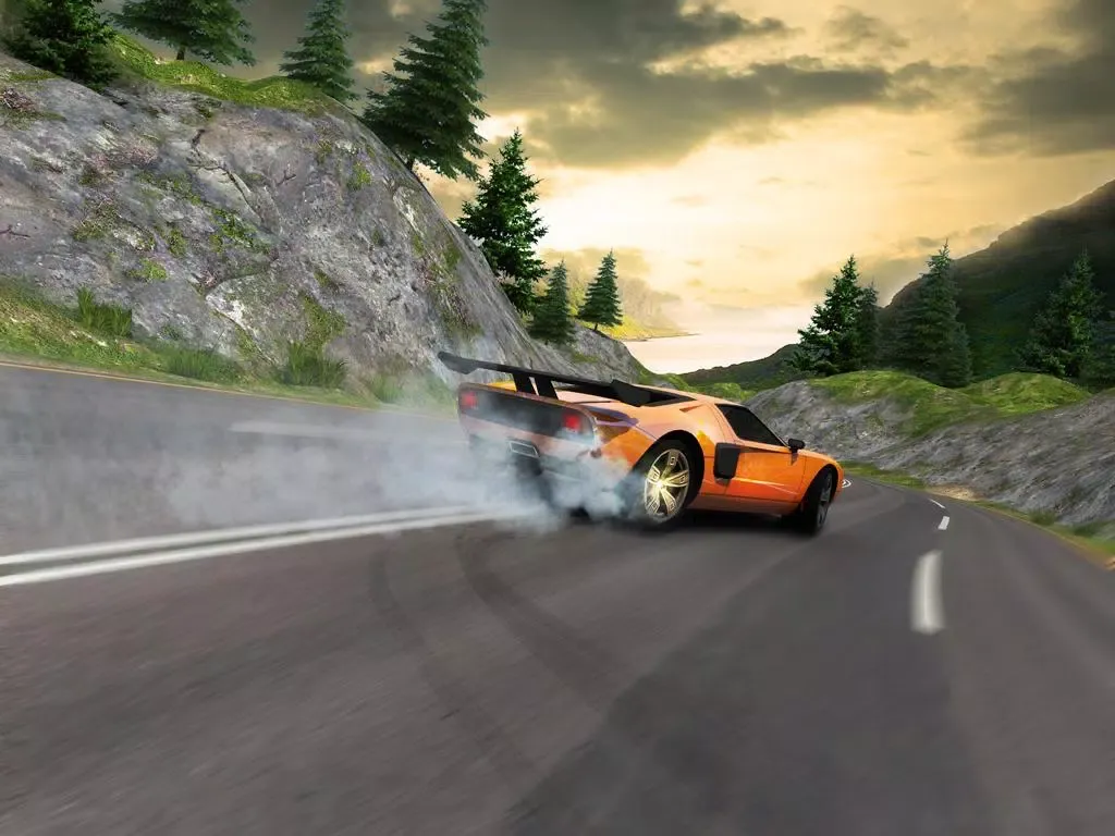 Real Turbo Car Racing 3D Screenshots