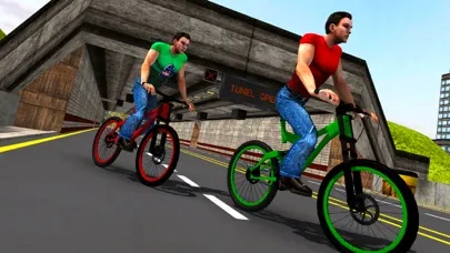 Capturas de tela do Rooftop BMX Bicycle Stunt Rider - Cycle Simulation