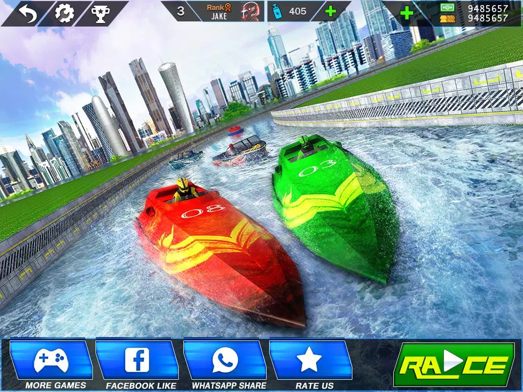 Speed Boat Crash Racing Screenshots