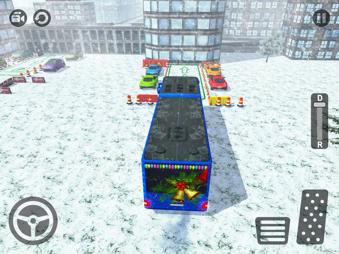 صور Winter Bus Driver 3D Simulator: Snow Hill Parking iPad 