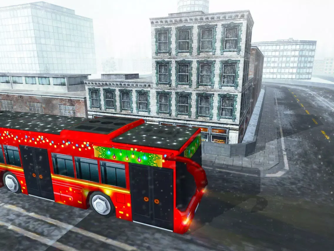صور Winter Bus Driver 3D Simulator: Snow Hill Parking iPad 