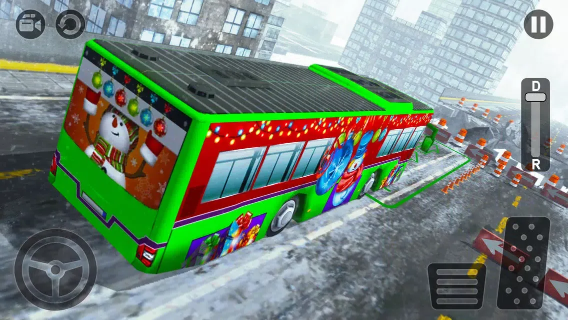 صور Winter Bus Driver 3D Simulator: Snow Hill Parking