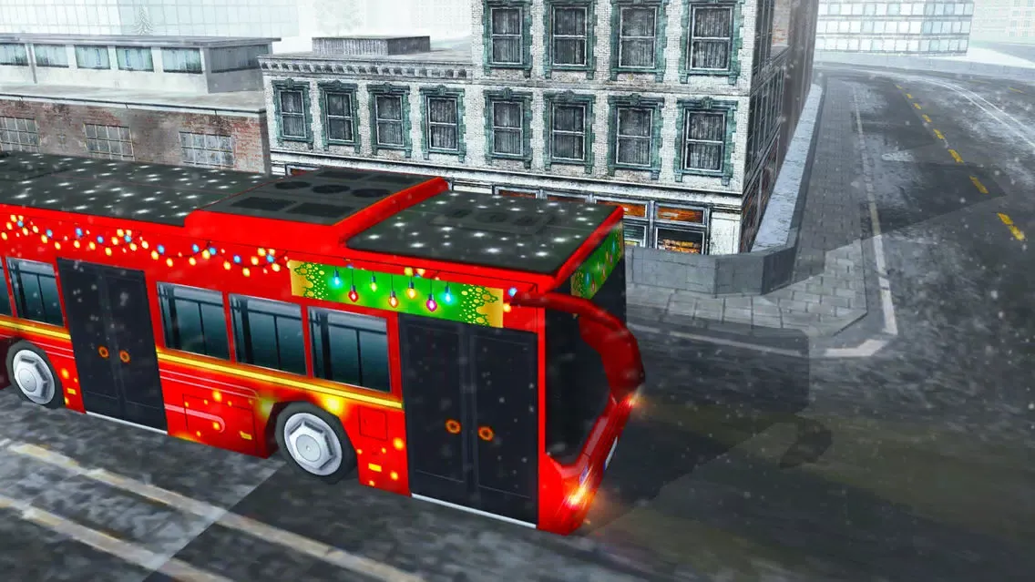 صور Winter Bus Driver 3D Simulator: Snow Hill Parking