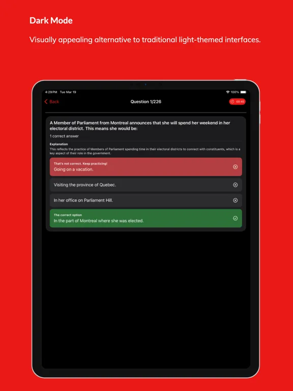 Canada Citizenship Test Kit iPad  سکرین شاٹس