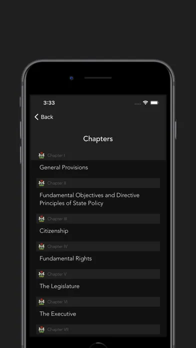 Constitution of Nigeria 1999 سکرین شاٹس