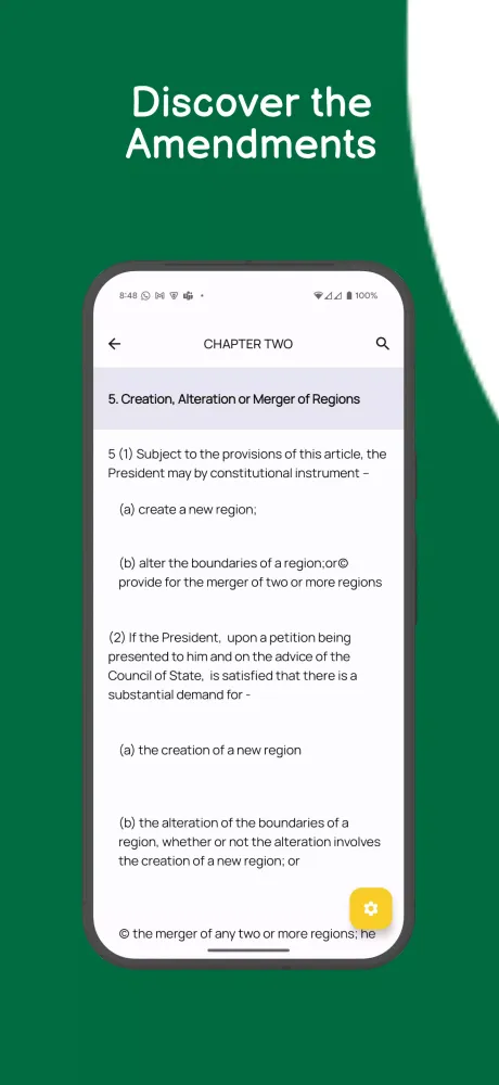 The 1992 Constitution of Ghana سکرین شاٹس