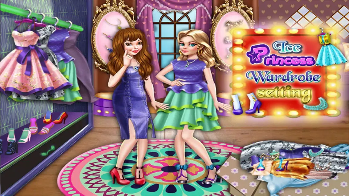 Ice Princess Wardrobe Setting স্ক্রিনশট