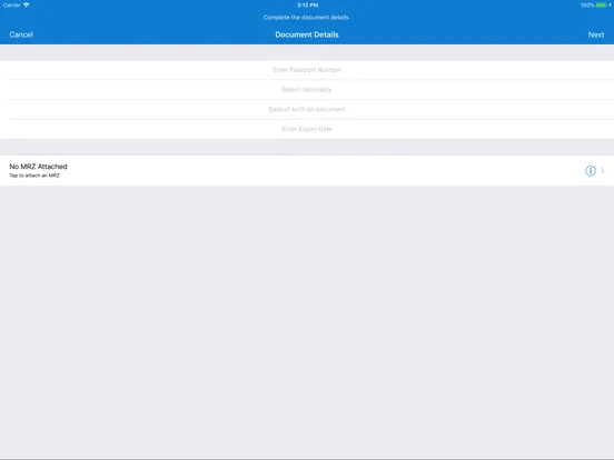 KPMG Right to Work Enterprise iPad  Screenshots