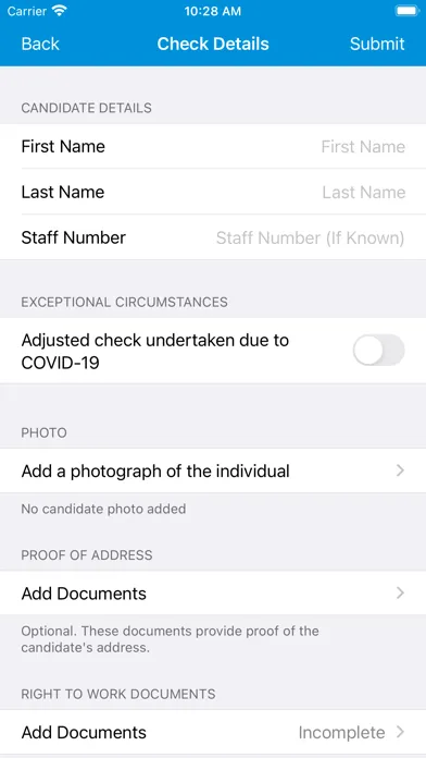 KPMG Right to Work Enterprise Screenshots