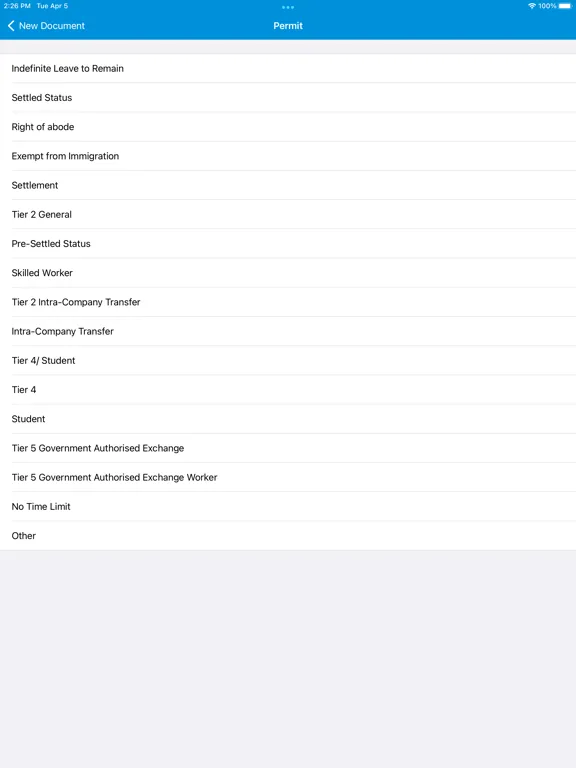 KPMG Right to Work Check iPad 應用截圖