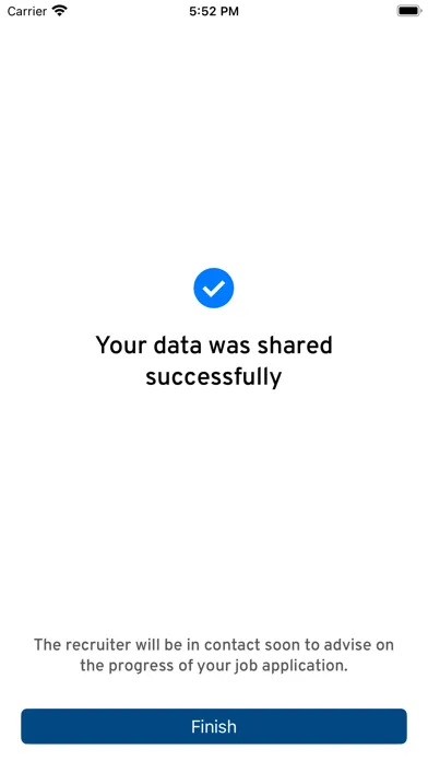 Capturas de pantalla de Experian Candidate RTW
