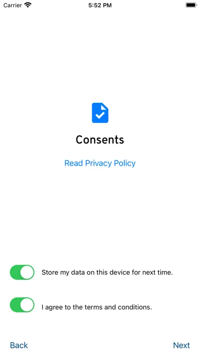 Capturas de pantalla de Experian Candidate RTW