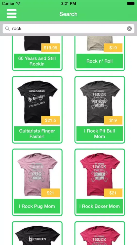 Capturas de tela do T-Shirt Shop - Sunfrogshirts Market
