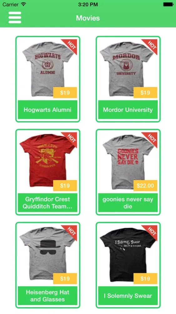 Capturas de tela do T-Shirt Shop - Sunfrogshirts Market