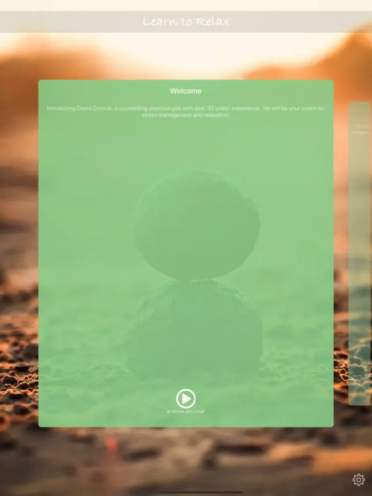 ภาพหน้าจอของ Learn to Relax iPad