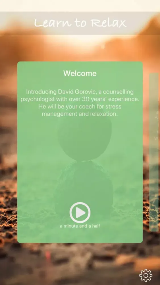 ภาพหน้าจอของ Learn to Relax