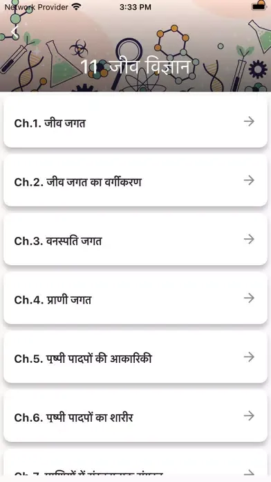 Скриншоты Class 11 Biology in Hindi