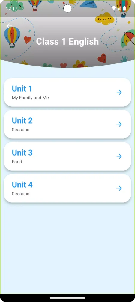 Class 1 English Guide 2024-25 Screenshots