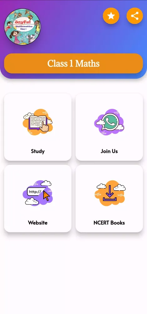 Tangkapan layar Class 1 Maths Joyful Guide
