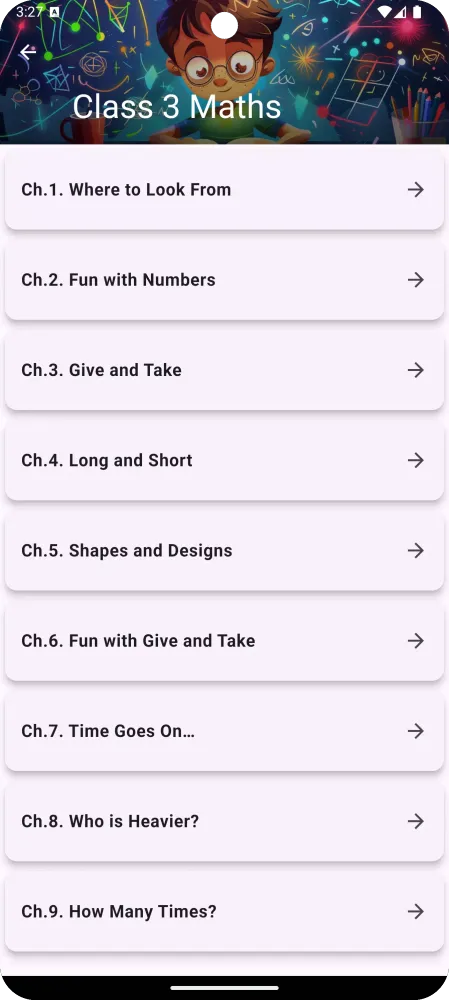 Class 3 Maths Guide 2024-25 Screenshots