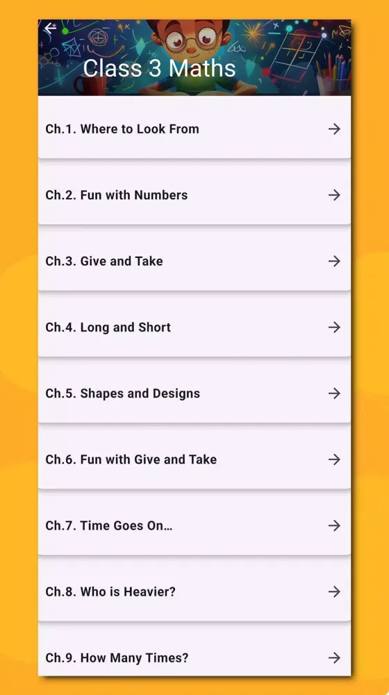 Class 3 Maths Guide 2024-25 Screenshots