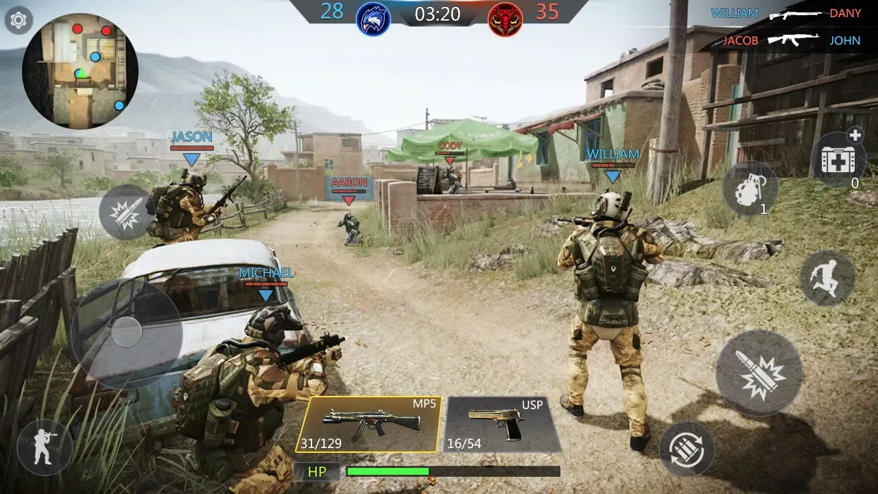 Capturas de pantalla de FPS Strike Ops : Modern Arena