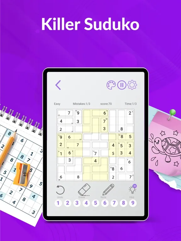 Tangkapan skrin Sudoku - Soduko iPad 