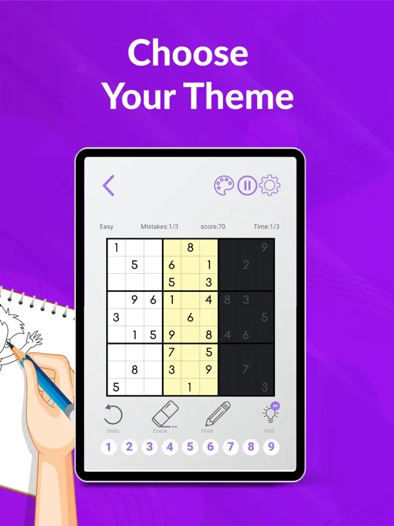 Tangkapan skrin Sudoku - Soduko iPad 