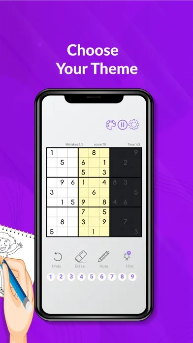Tangkapan skrin Sudoku - Soduko