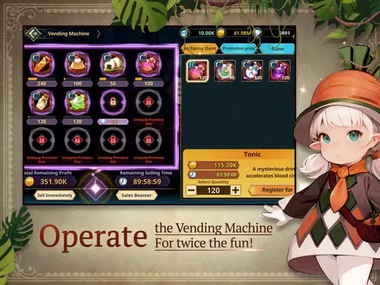 Скриншоты Witch Market: Adventure RPG iPad 