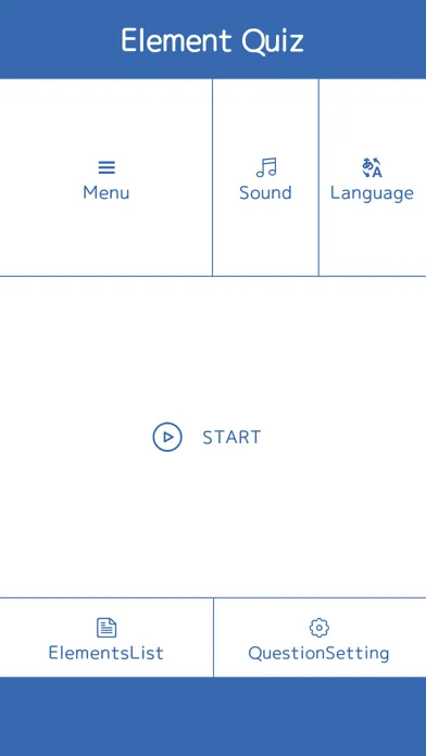 Element Symbol Quiz Screenshots