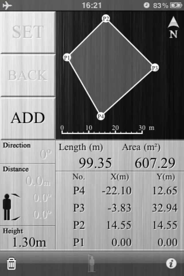 iCompass Surveying Screenshots