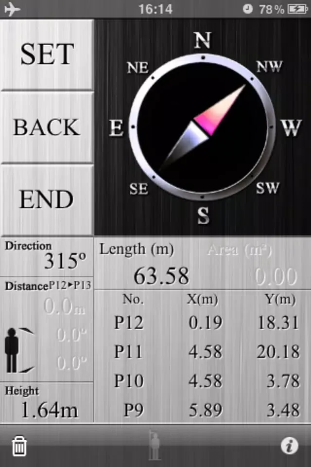 iCompass Surveying Screenshots
