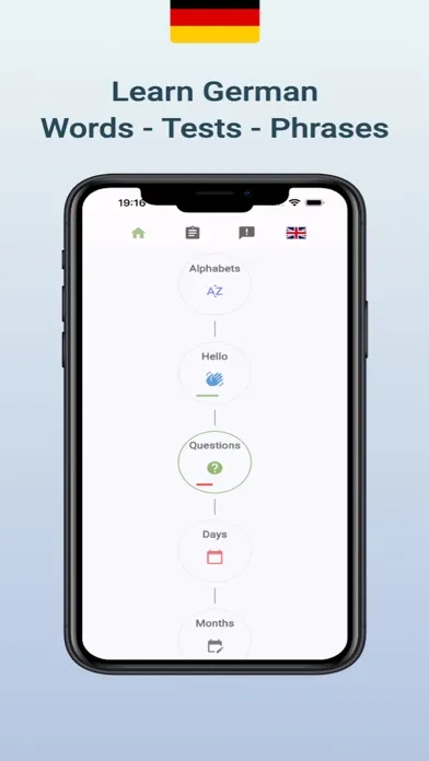 Capturas de pantalla de Deutsch Lernen  - Learn German