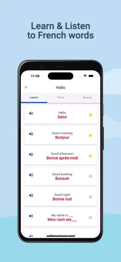 Learn French Online Screenshots